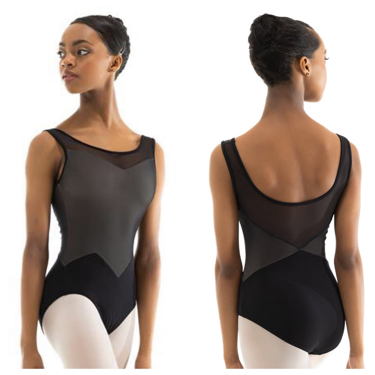 Nikolay - Taryn Tank Leotard - Adult (DA5001MPN) - Black