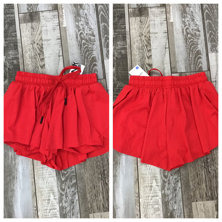 Trendy Trends - Flutter Shorts - Child (723SK) - Red