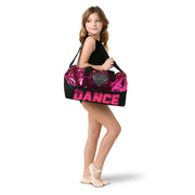 Danz N Motion - Sequin Dance Heart Bag (B842FUH) - Fuschia