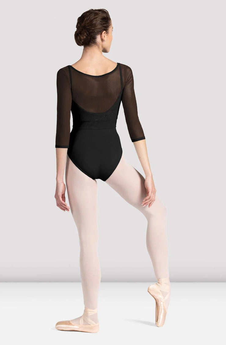 Mirella - Miami 3/4 Sleeve Top - Child/Adult (M746C/M7062L) - Black