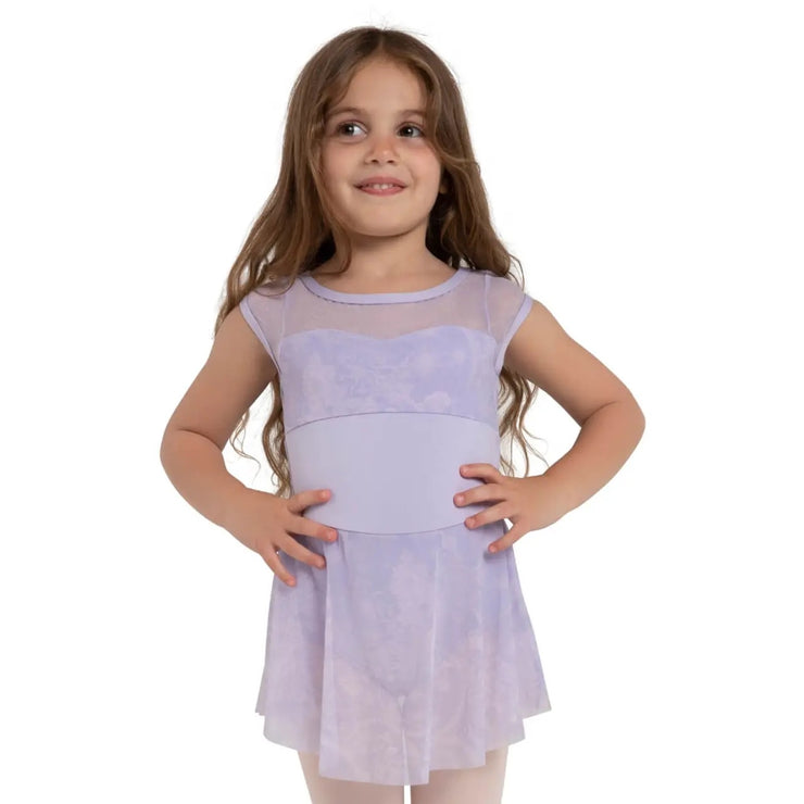 Capezio - Opal Cap Sleeve Dress - Child (12289C) - Lavender