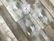 Pink Poppy - Enchanted Fairy Necklace on Chain - (NCG115) - Blue