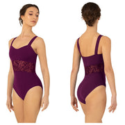 Bloch - Chloe Sweetheart Wide Camisole Leotard - Adult (L1297) - Boysonberry
