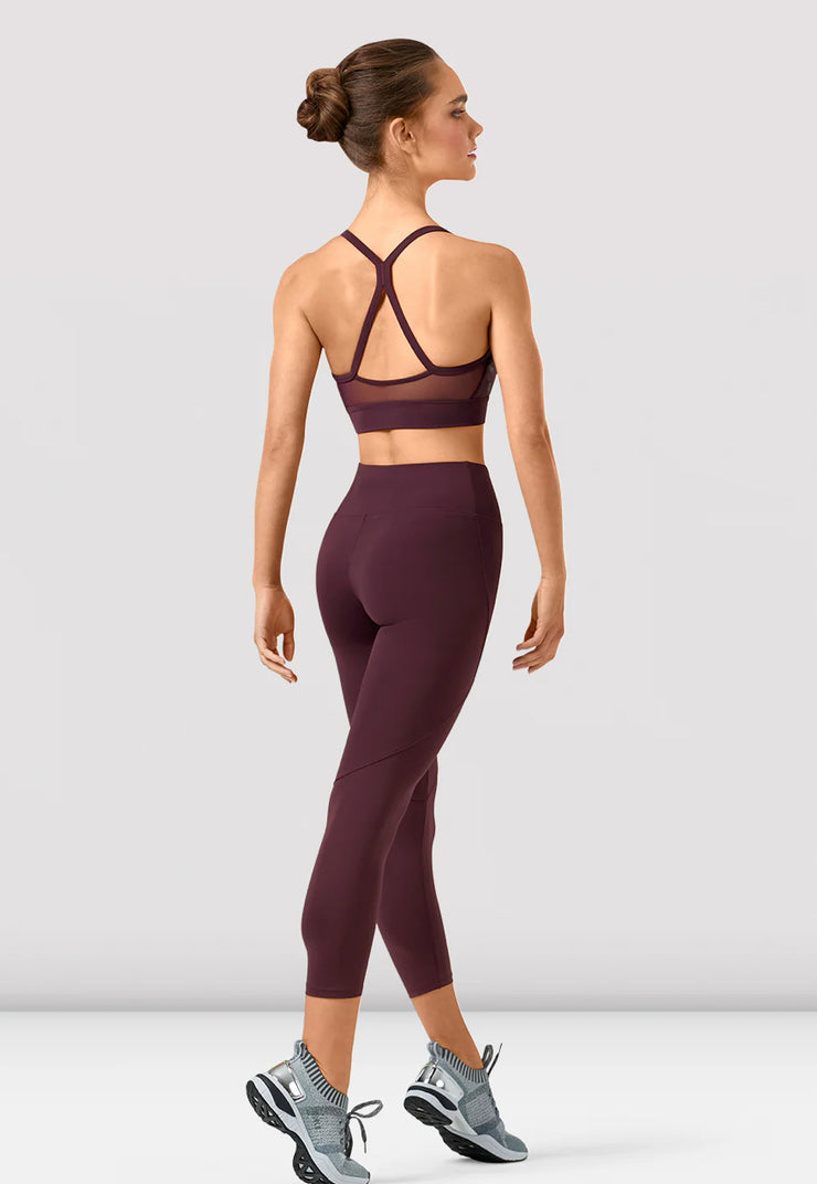 Bloch - Ladies Polina Mirage Print Mesh Crop Top - Adult (Z9347) - Maskerade