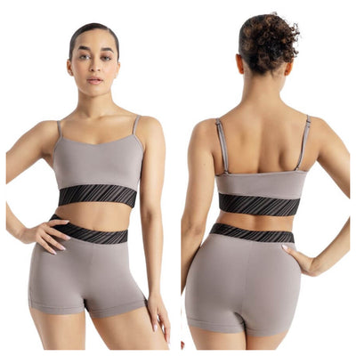 Capezio - Metro Moves Toronto Bra Top - Adult (12044W) - Cinder