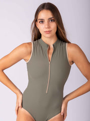 Mara Dancewear - Aura Leotard - Adult (LEO-AUR-GRE) - Deep Green