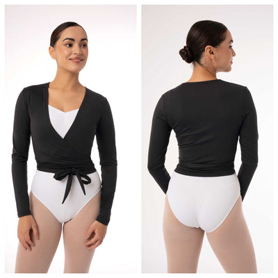 Intermezzo - Flavia Wrap Sweater - Adult (6643) - Black (Negro)