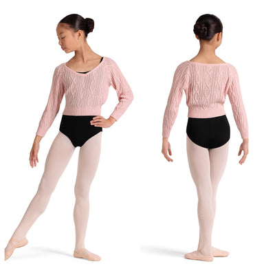 Bloch - Aquilo Sweater - Child (CZ30010) - Candy Pink