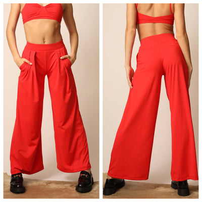 Tiger Friday - Uncommon Trousers - Child/Adult - Cherry - Final Sale