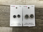 Thank You Very Much - Ultra Sparkle Center Stone Earring - Various Colors