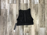 Danz N Motion - Mesh Sports Bra Top - Adult (2745A) - Black - Final Sale