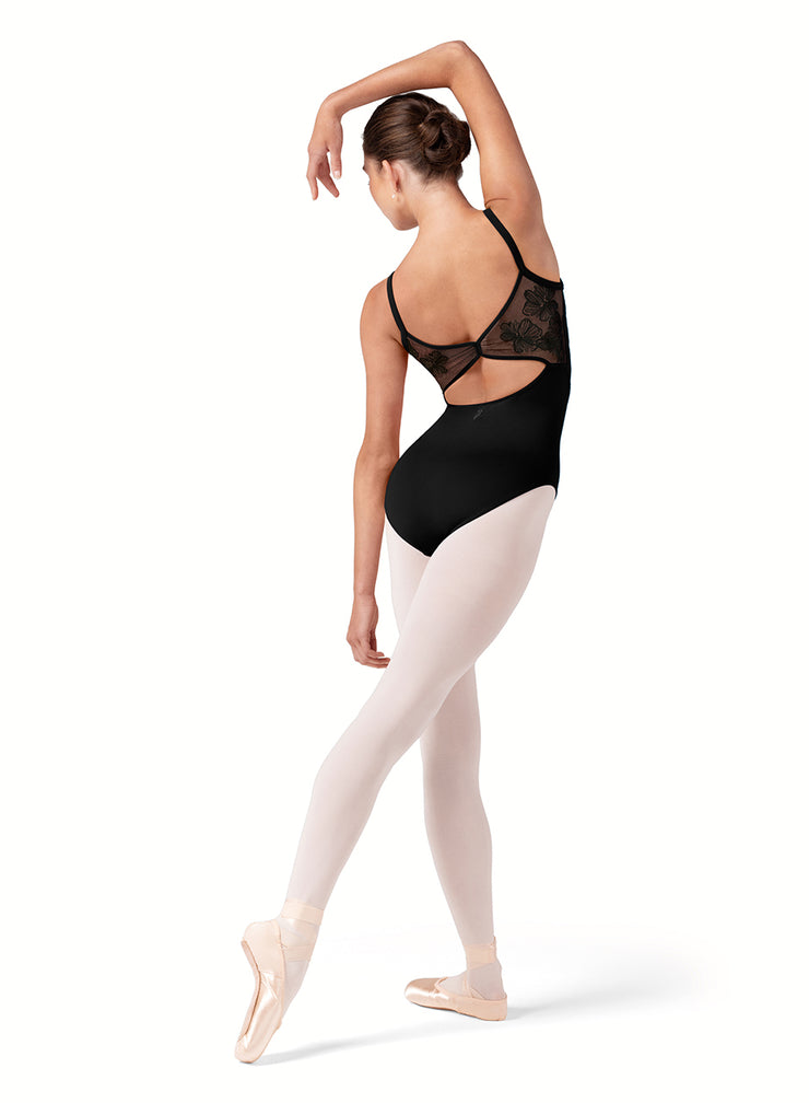 Bloch - Embroidered Camisole Leotard - Adult (L70002) - Black