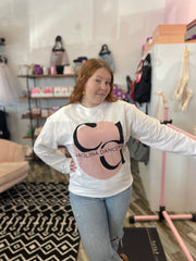 Carolina Dancewear Logo Sweatshirt - Child/Adult - White