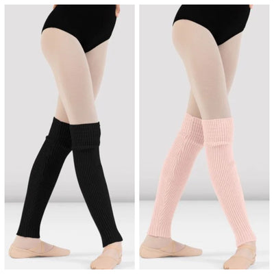 Bloch - Willow Knit Leg Warmers - Child (CW11005) - Light Pink/Black