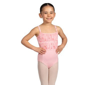 Bloch - Brooke Petal Scoop Neck Mesh Back Leotard - Child (CL5247) - Candy Pink