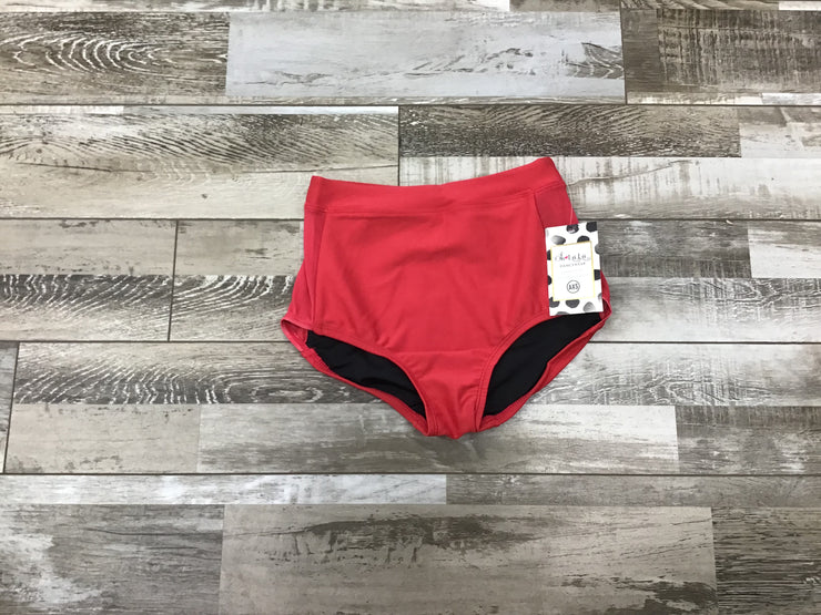 Oh La La Dancewear - Sensational Brief - Adult (OLL151-CHR-AXS) - Crimson - Final Sale