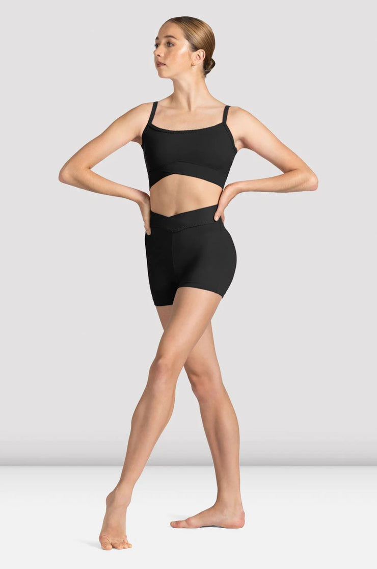 Mirella - Miami Camisole Crop Top - Child/Adult (M747C/M7061L) - Black