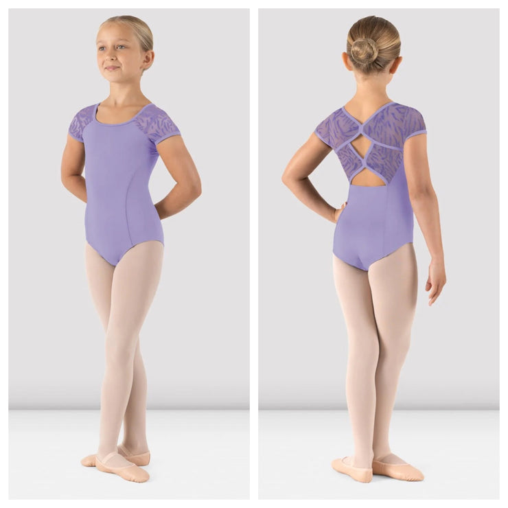 Bloch - Macy Cap Sleeve Leotard - Child (CL1075) - Lilac