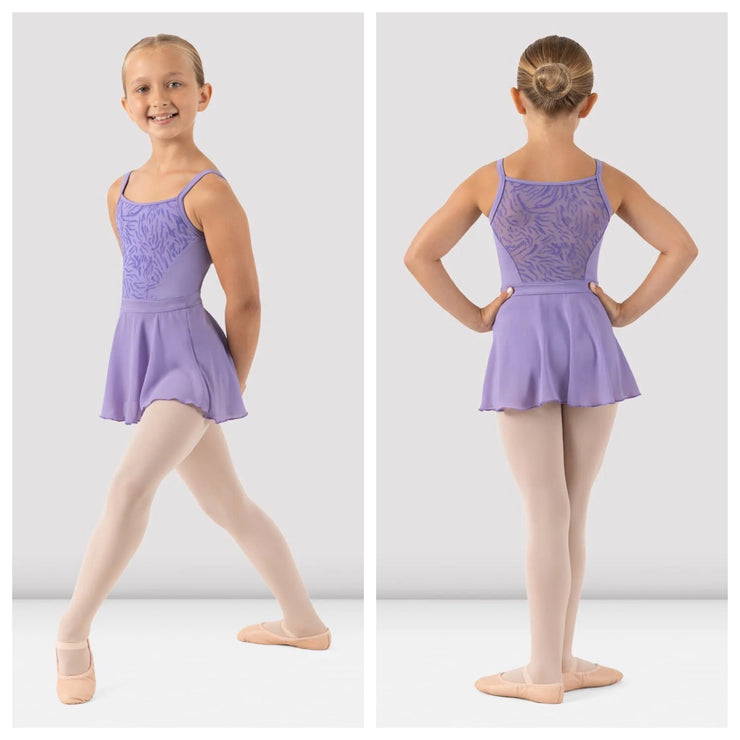 Bloch - Scarlett Camisole Skirted Leotard - Child (CL1187) - Lilac