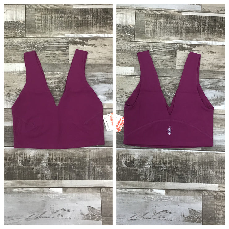 Free People Movement - Never Better Crop - Adult (OB1745025-6617)- Deep Mulberry