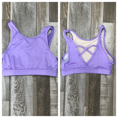 Capezio - Studio Collection High Neck Bra Top - Child (SE1047C) - Vibrant Violet