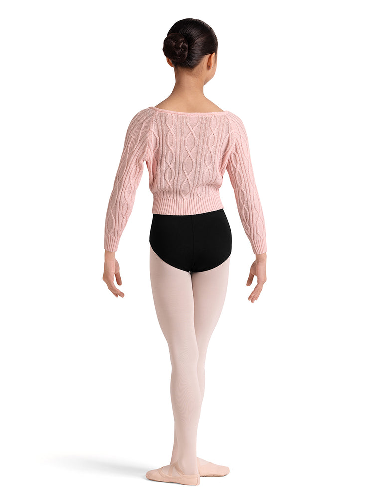 Bloch - Aquilo Sweater - Child (CZ30010) - Candy Pink
