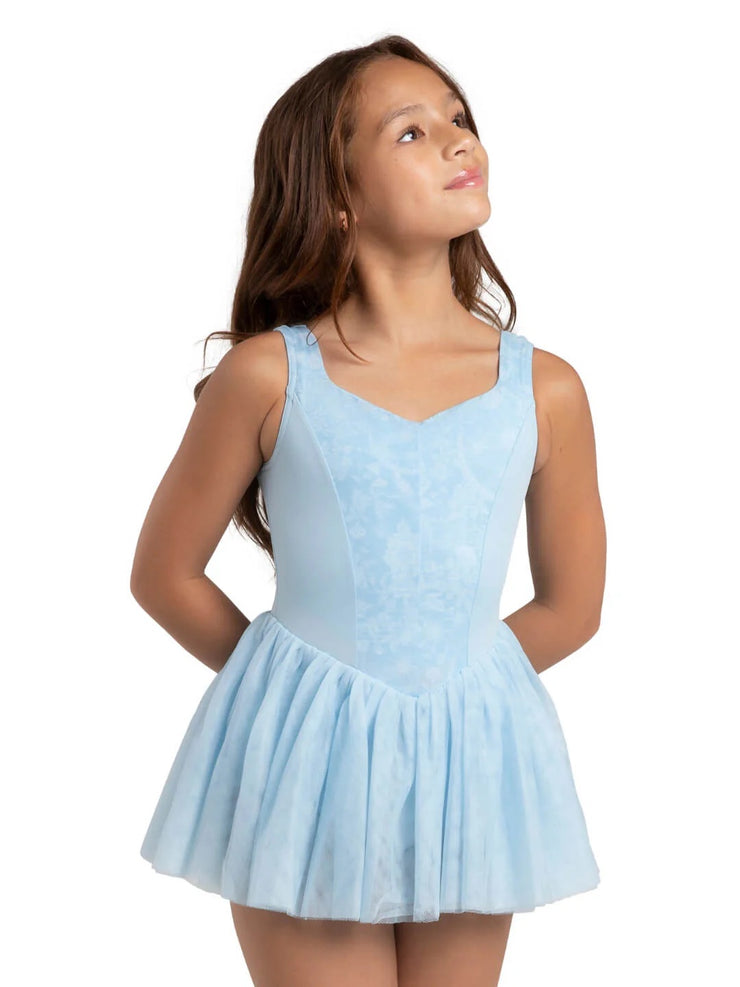 Capezio - Jardin Tank Tutu Dress - Child (12290C) - Light Blue
