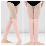 Bloch - Willow Knit Leg Warmers - Child (CW11005) - Light Pink/Black