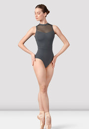 Bloch - Leony Open Back Leotard - Adult (L8425) - Graphite