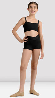 Mirella - Miami V Front Short - Adult (M6046L) - Black