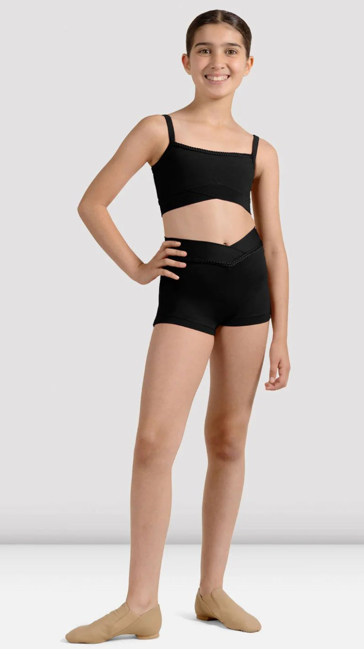 Mirella - Miami V Front Short - Adult (M6046L) - Black