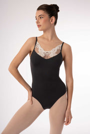 Intermezzo - Fortunata Leotard - Adult (31704) - Black