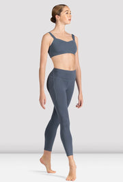 Bloch - Sarai Camisole Crop Top - Adult (Z1117) - Graphite Grape