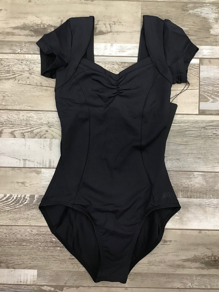 Lulli Dancewear - Aya Short Sleeve Leotard - Adult (LUB887) - Black