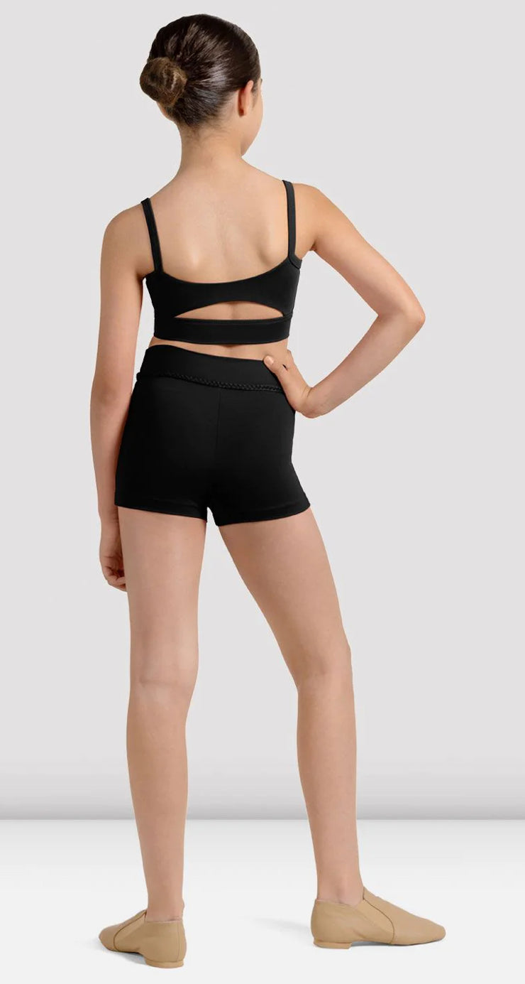 Mirella - Miami V Front Short - Adult (M6046L) - Black