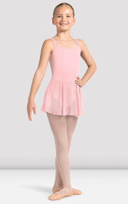 Bloch - Poppy Camisole Skirted Leotard - Child (CL4217) - Candy Pink