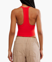 Free People Movement - All Clear V Neck Cami - Adult (OB2109684-6921) - Victory Red