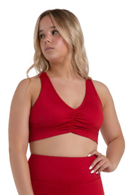 Capezio - Studio Collection Racerback Bra Top - Child/Adult (SE2003C/SE2003W) - Scarlet