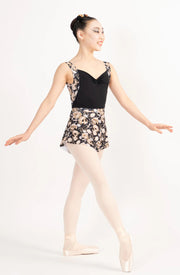 Danse De Paris - Patterned Skirt - Adult (S0200L) - Squelette Blanc - Final Sale