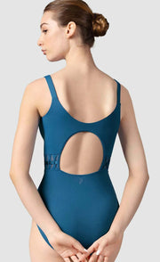 Bloch - Phillipa Weave Detail Camisole Leotard - Adult (L9247) - Peacock