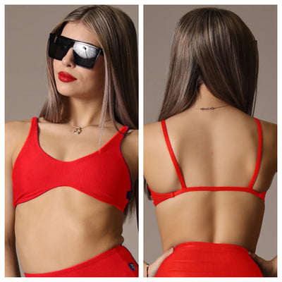 Tiger Friday - Ruth Bralette - Child - Cherry