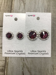 Thank You Very Much - Ultra Sparkle Center Stone Earring - Various Colors
