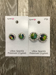 Thank You Very Much - Ultra Sparkle Center Stone Earring - Various Colors