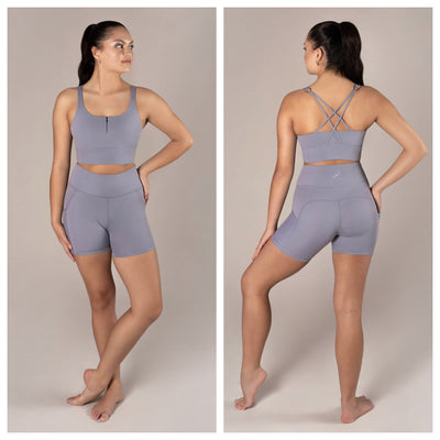 Energetiks - Elysia Crop Top - Adult (IAC121T5) - Silver Bullet