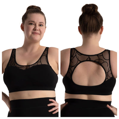 Capezio - Majestic Lines Beatrice Bra Top - Adult (12054W) - Black