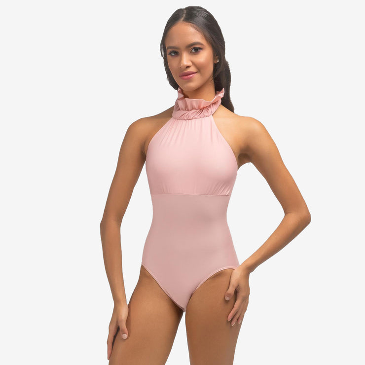 So Danca - High Neck Leotard - Adult (RDE-2680) - Petal Pink