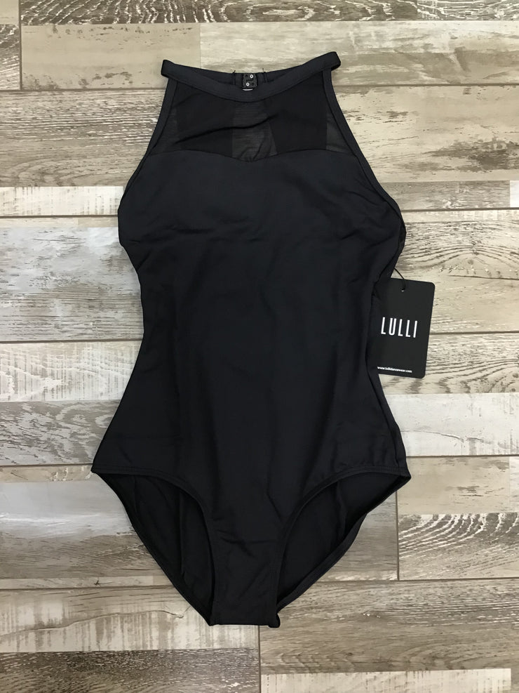 Lulli Dancewear - Lucy High Neck Leotard - Adult (LUB813) - Black