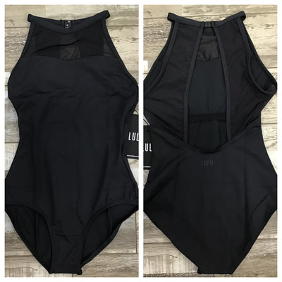 Lulli Dancewear - Lucy High Neck Leotard - Adult (LUB813) - Black