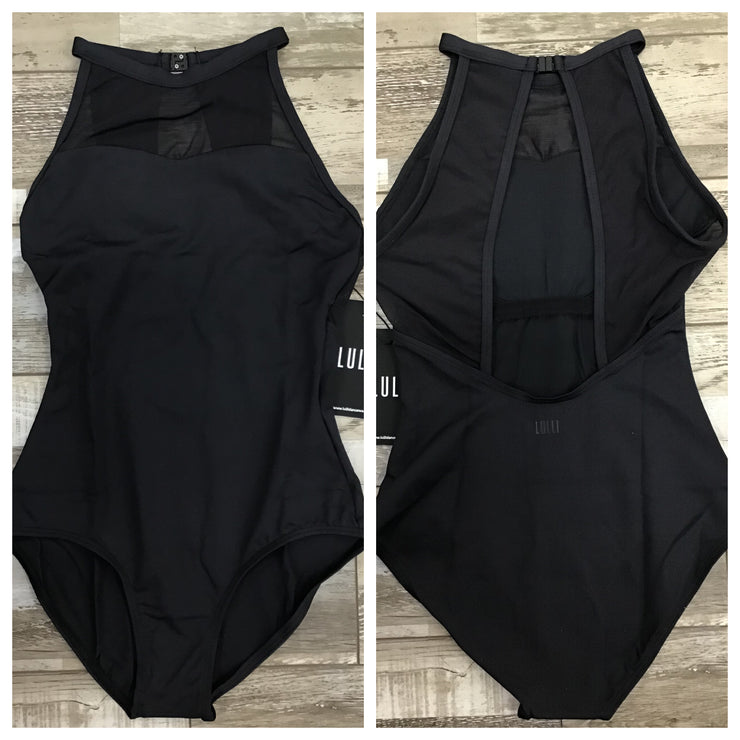 Lulli Dancewear - Lucy High Neck Leotard - Adult (LUB813) - Black