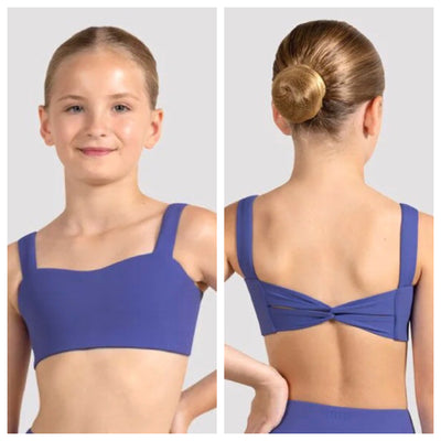 Bloch - Piera Camisole Crop Top - Child (CZ4247) - Iris